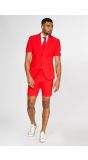 Rood Opposuits Zomer Kostuum