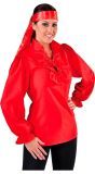 Rood Piraten Blousje Dames