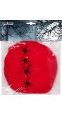 Rood Spinsel met 4 Spinnen 60G