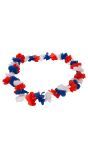 Rood Wit Blauw Supporter Hawaii Krans