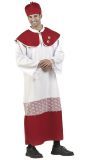 Rood Wit Misdienaar Kostuum