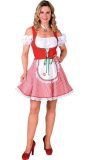 Rood Witte Dirndl Dames
