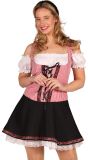 Rood Witte Sexy Dirndl Jurk Dames Oktoberfest