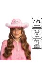 Roze Bride to Be Cowboyhoed met LED Verlichting
