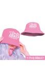 Roze Bucket Hat Vrijgezellen Feest Dames