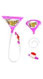 Roze Dranktrechter Beer Bong