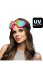Roze Harten Rave Festivalbril