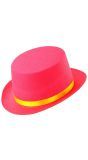 Roze Hoge Hoed Kind