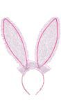 Roze Lace Konijn Oren