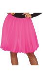 Roze Lange Tutu Dames 60cm
