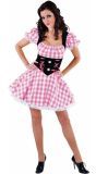 Roze Oktoberfest Jurkje Dames