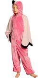 Roze Pluche Flamingo Kostuum Kind