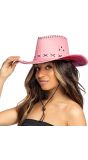 Roze Rodeo Cowboyhoed Dames