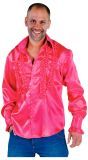Roze Ruches Blouse Heren
