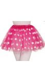 Roze Tutu met Witte Stippen Meisjes