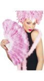 Roze Veren Handwaaier Carnaval