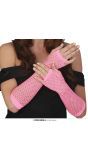 Roze Visnethandschoenen
