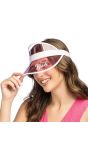 Roze Vrijgezellenfeest Zonneklep Dames