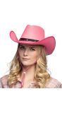 Roze Wichita Cowboy Hoed