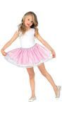 Roze Witte Tutu met Tule