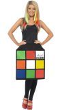 Rubik's Kubus Dames Kostuum