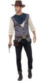 Ruig Cowboy Kostuum Heren
