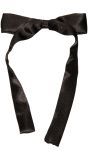 Satijnen Zwarte Strik
