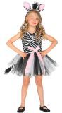Schattig Zebra Jurkje Carnaval Kind