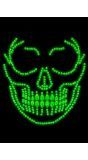 Schedel Glow In The Dark Face Jewels