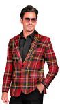 Schotse Tartan Colbert Heren Rood