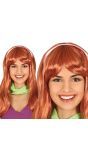 Scooby Doo Daphne Pruik Rood