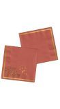 Servetten Golden Dusk