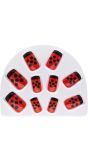 Set Van 10 Lieveheersbeestje Nagels