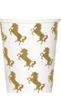 Set Van 10 Unicorn Papieren Bekertjes