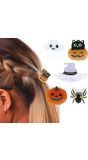 Set Van 5 Mini Haarclips Halloween Figuren