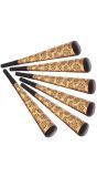 Set Van 6 Gouden Happy New Year Trompetjes