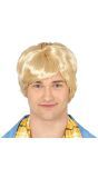 Seventies Blonde Pruik Heren