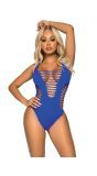 Sexy Blauwe String Bodysuit