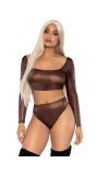 Sexy Festival Setje Metallic Brons