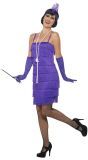 Sexy Flapper Jurk Paars
