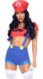 Sexy Mario Outfit Dames