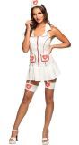 Sexy Nurse Verpleegster Jurkje Dames