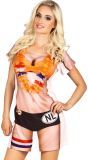 Sexy Oranje Fan Jurkje