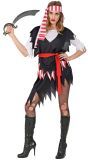 Sexy Piraten Kostuum Zwart