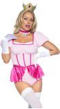 Sexy Prinses Peach Doornroosje Catsuit Roze