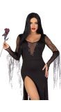 Sexy Spider Morticia Jurk Dames