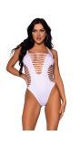 Sexy Witte String Bodysuit
