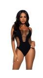Sexy Zwarte String Bodysuit