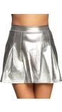 Shiny Minirokje Zilver