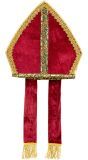 Sinterklaas Mijter Rood